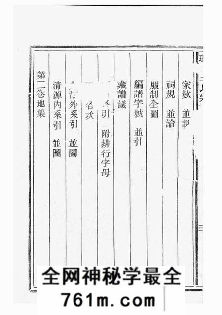 松阳眘琊王氏宗谱五卷