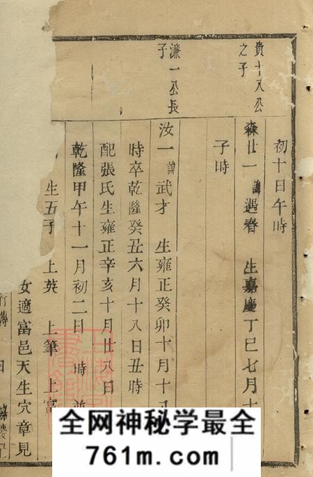 浙江萧山僊岩楼氏宗谱