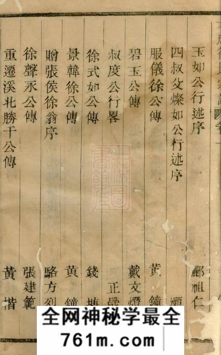 暨阳伦叙堂暨阳大成徐氏宗谱八卷杂记一卷