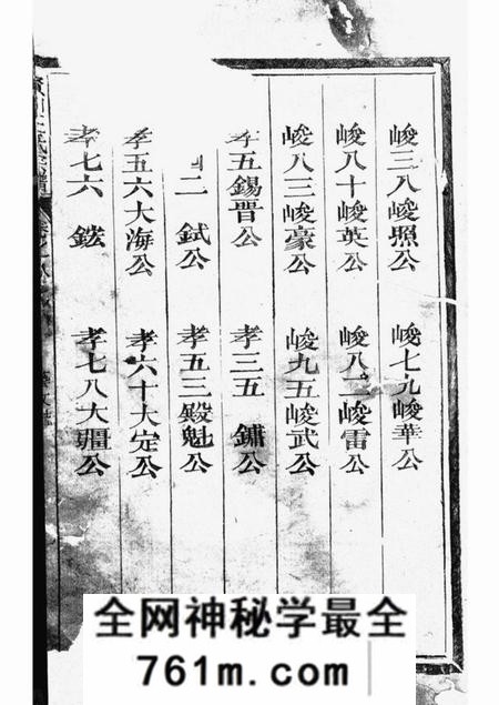 江山贤川王氏宗谱