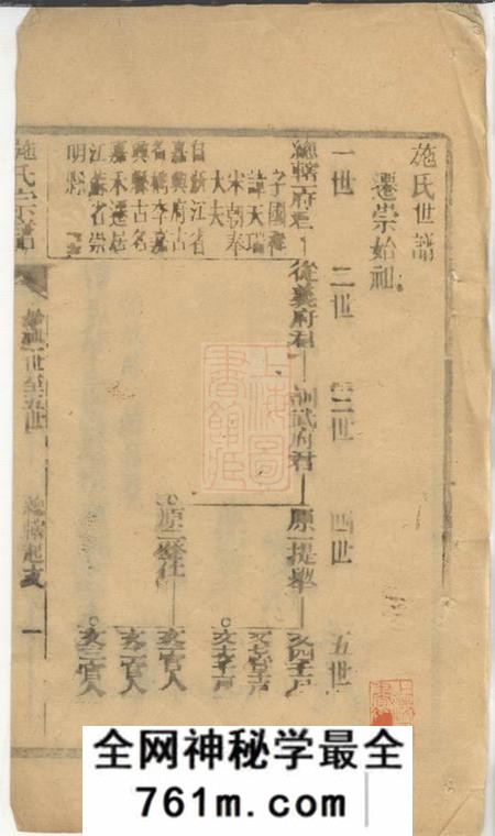 崇明豹隐堂施氏宗谱不分卷