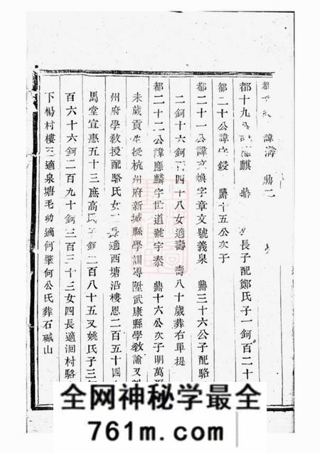 诸暨宅埠陈氏世谱