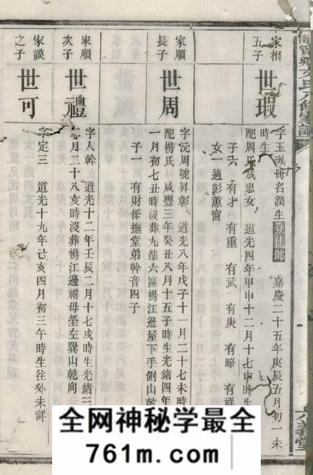 湖南六义堂湖南宁乡文氏八修家谱