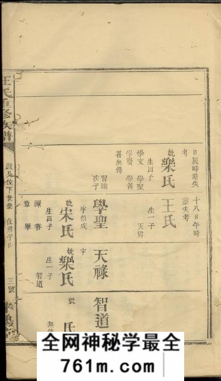 平阳堂汪氏重修族谱