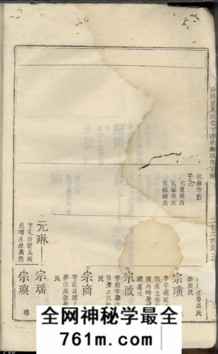 安福前溪刘氏总谱十二卷