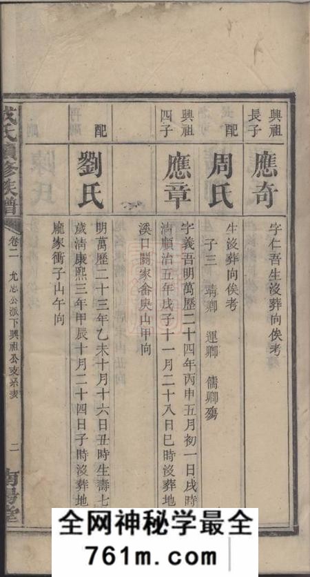 湘乡成氏续修族谱
