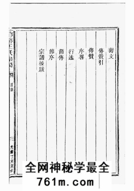 松阳眘琊王氏宗谱五卷
