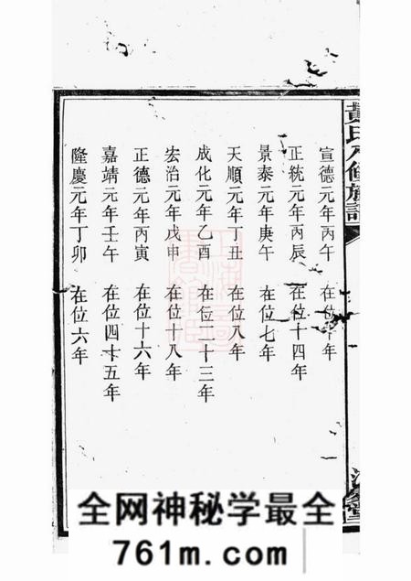 湘潭江夏堂中湘黄氏八修族谱
