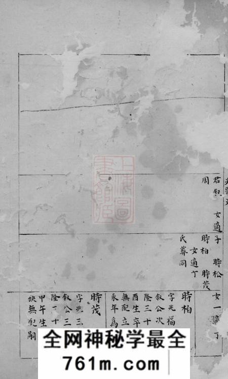 思成堂蒋氏宗谱