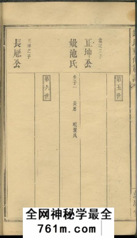 醴陵等彭城堂刘氏重修族谱