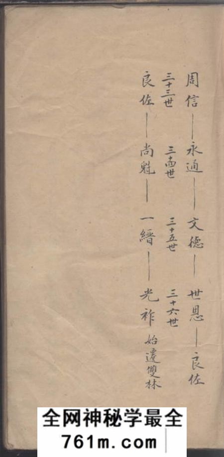 俞氏支谱