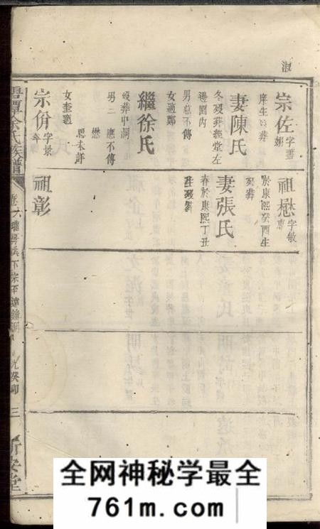 碧潭新安堂碧潭余氏族谱