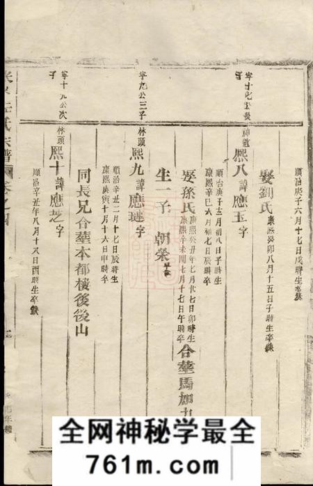 东阳米峰任氏宗谱