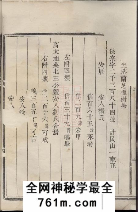 武义朱氏宗谱