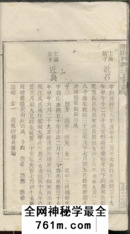醴陵植三堂醴陵南城王氏族谱