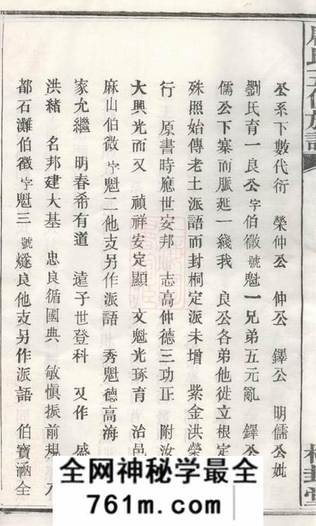 宁乡桐封堂唐氏五修族谱