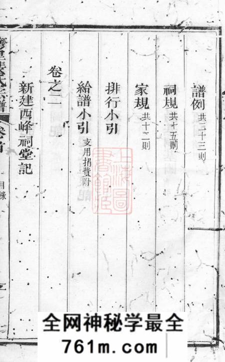 黟县敦本堂湾里裴氏族谱六卷首一卷