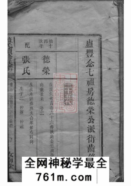 上杭汝南堂蓝氏续修族谱
