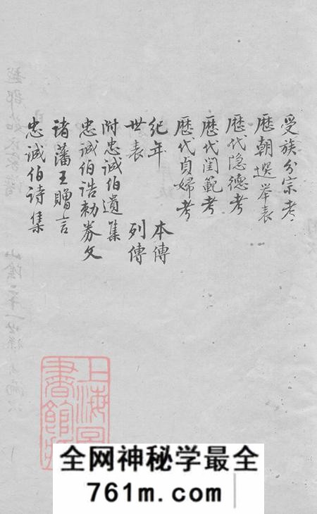 浙江绍兴越郡茹氏家谱不分卷