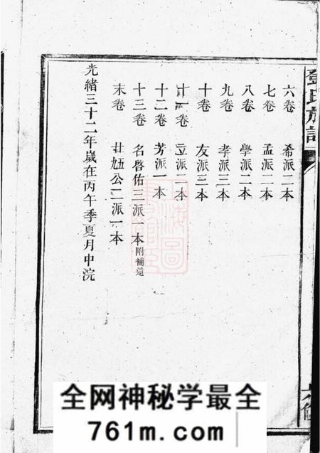 桂阳桂阳州上溪邓氏族谱十四卷