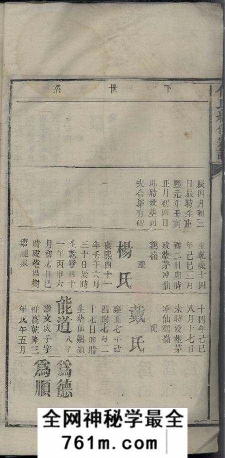 伍氏续修宗谱不分卷