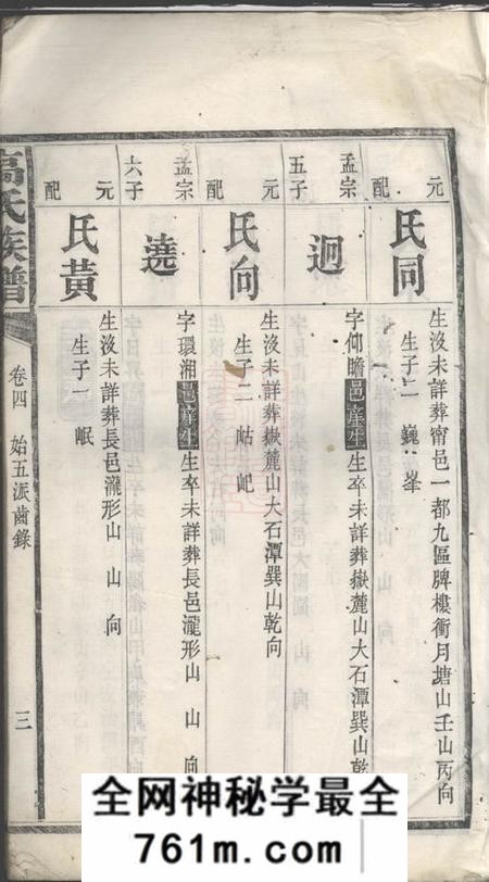 宁乡沩宁高氏族谱