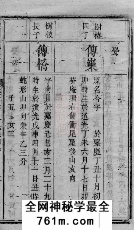 湘潭亲睦堂岱头刘氏三修房谱