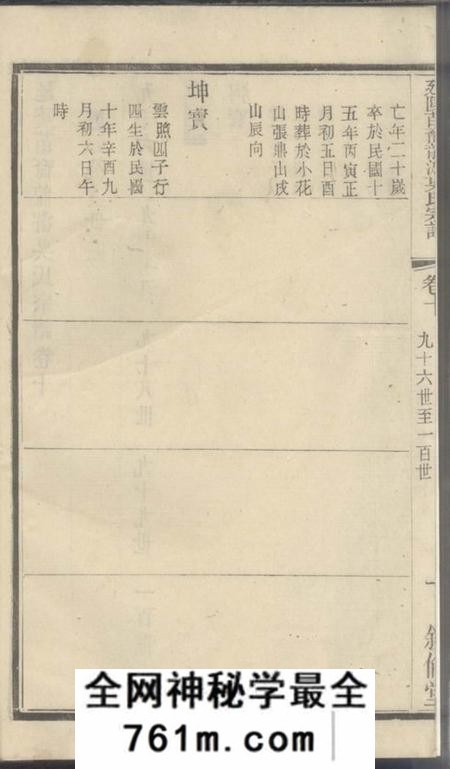 延陵叙伦堂延陵苗裔龙游吴氏宗谱