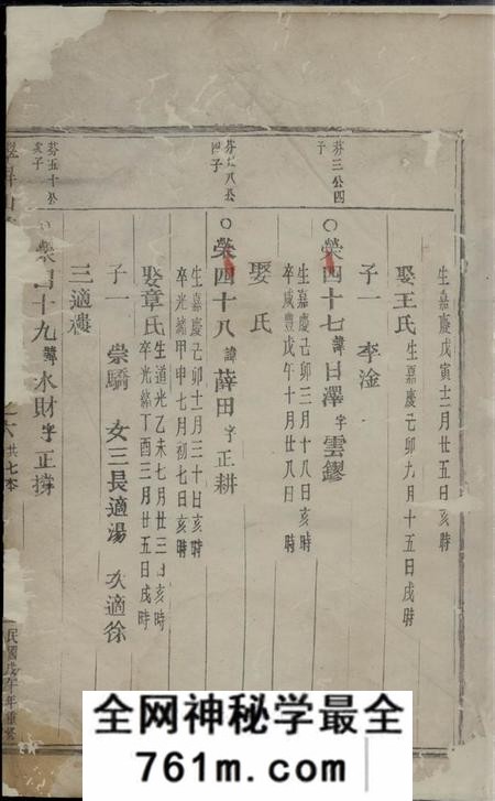 翠屏山前朱氏宗谱