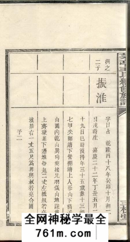 湘潭三槐堂中湘茅亭王氏续修族谱