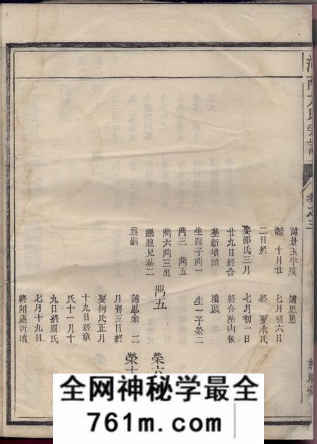 河南敦睦堂河南方氏宗谱