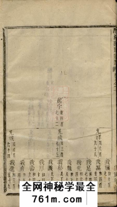 义乌酥溪蒋氏宗谱