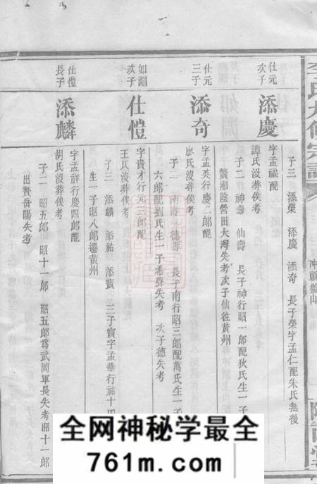 平江陇西堂李氏九修宗谱