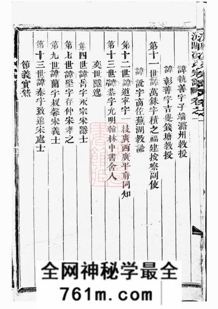 浦阳浦阳凌氏宗谱五卷
