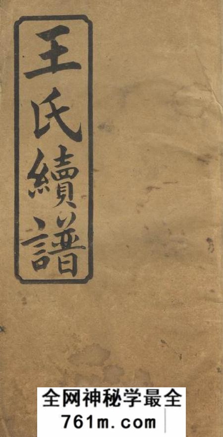 桃源三槐堂王氏续谱