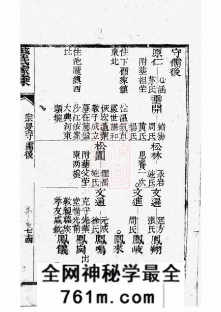 崇明蔡氏家乘不分卷