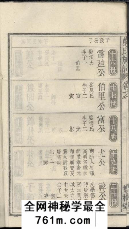 安徽太湖双榴堂叶氏族谱三十卷首一卷