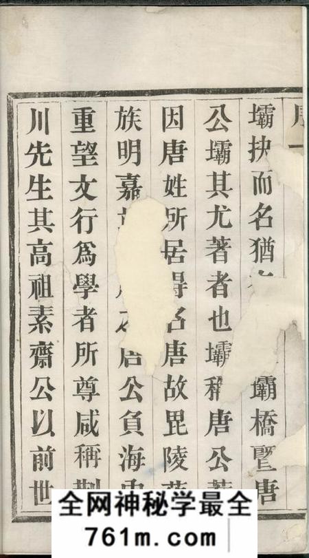 武进凤梧堂新河唐氏宗谱八卷