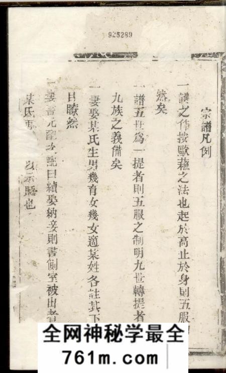 平阳豫章郡罗氏宗谱