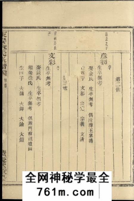 东安积庆堂东安章氏宗谱不分卷