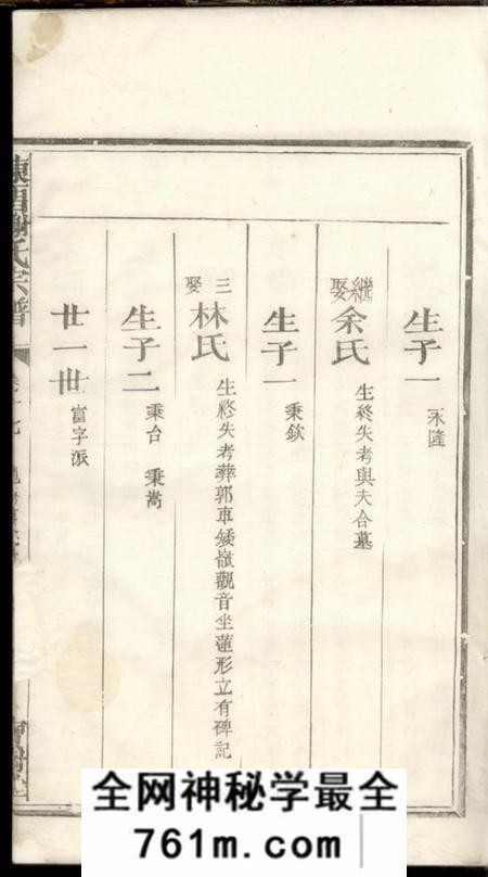 宝树堂陈留谢氏宗谱