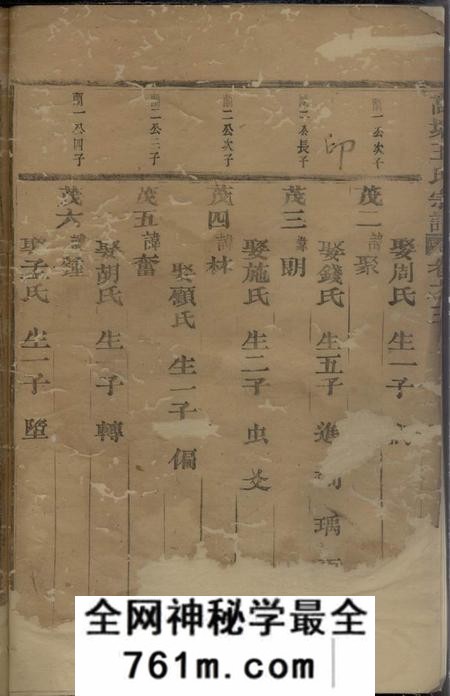 高塘王氏宗谱