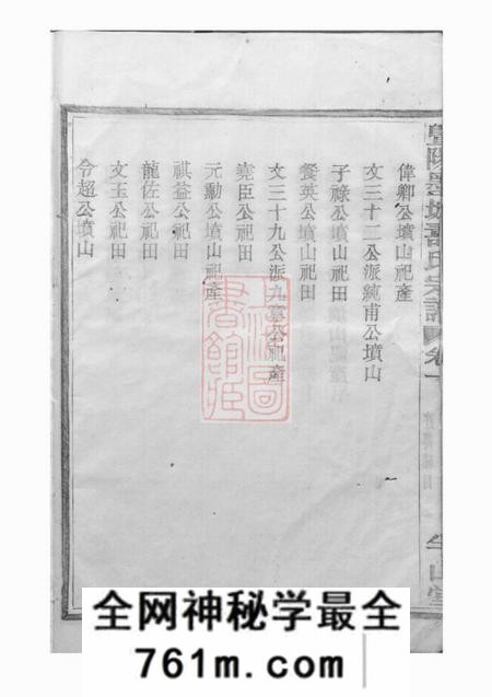 暨阳半山堂暨阳墨城寿氏宗谱十五卷