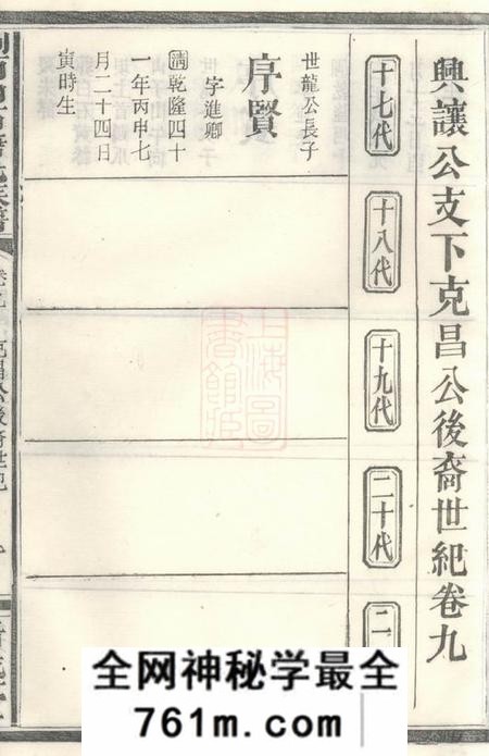 浏阳斯盛堂浏西白石唐氏族谱