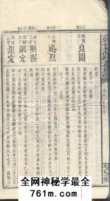 金岩安定堂金岩桂林胡氏五修族谱