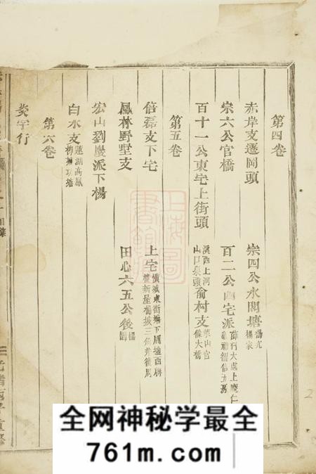义乌赤岸杨氏宗谱十七卷
