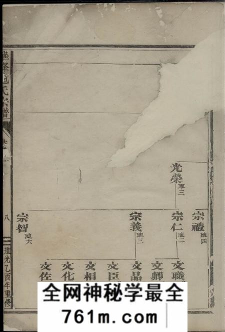 金华华峰施氏重修宗谱