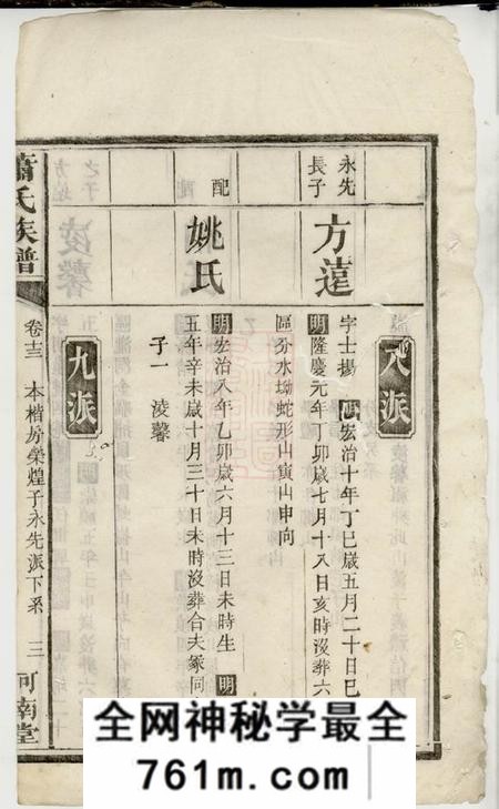 宁乡河南堂沩宁萧氏四修族谱十五卷