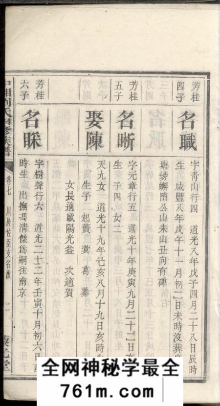 湘潭藜光堂中湘刘氏四修族谱
