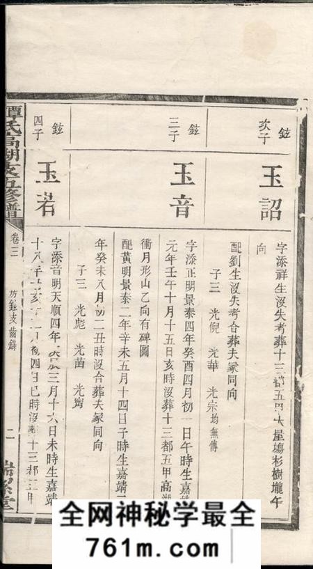 湘潭端洁堂谭氏高湖冲支五修谱